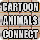 Cartoon Animal Connect spel