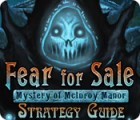 Fear For Sale: Mystery of McInroy Manor Strategy Guide spel