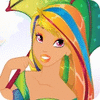 Rainbow Princess Makeover spel