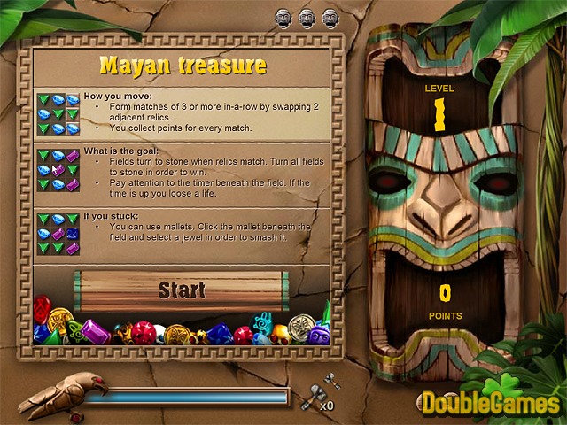 Free Download Mayan Treasure Screenshot 1